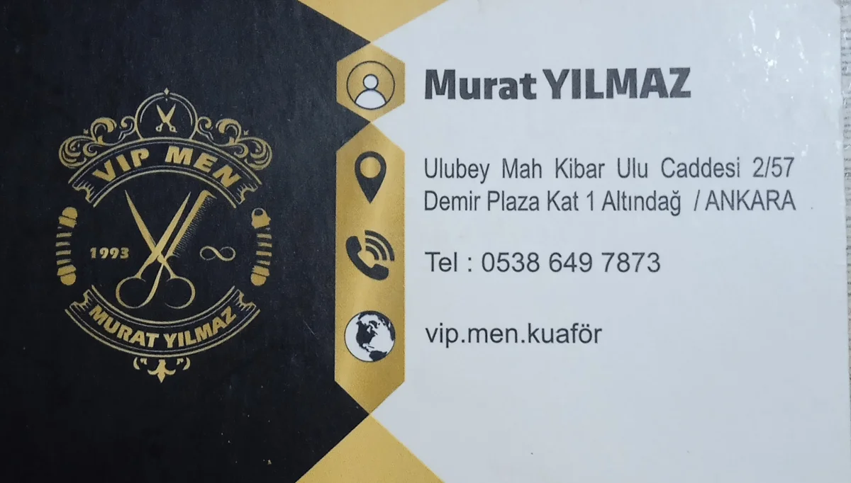 Ankara Altındağ Vip Men Kuaför  | Erkek Kuaförü | Randevu Al